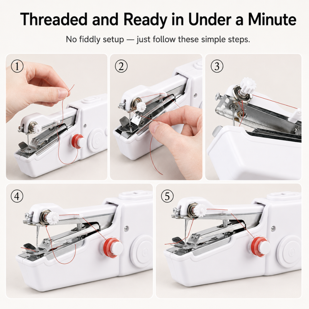 Mini Portable Handheld Sewing Machine