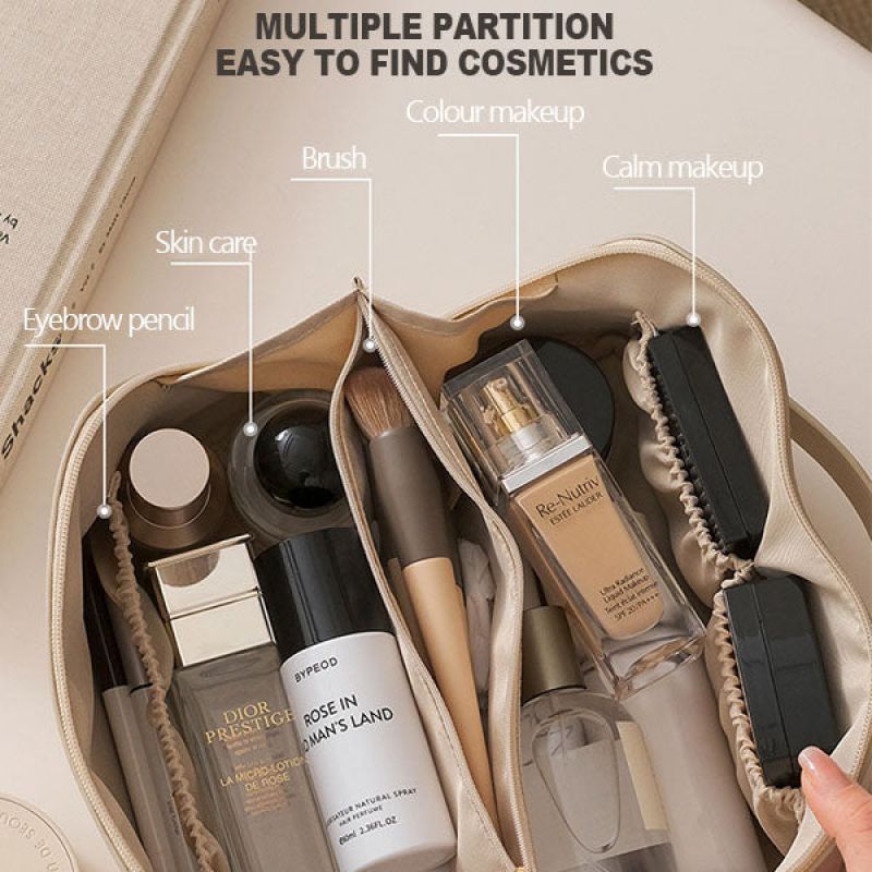 Large - Capacity Travel Cosmetic Wonder Bag - Prime Gift Ideas