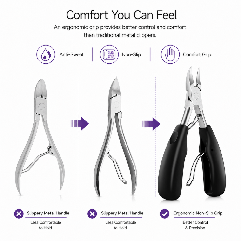 Medical-Grade Toenail Clippers