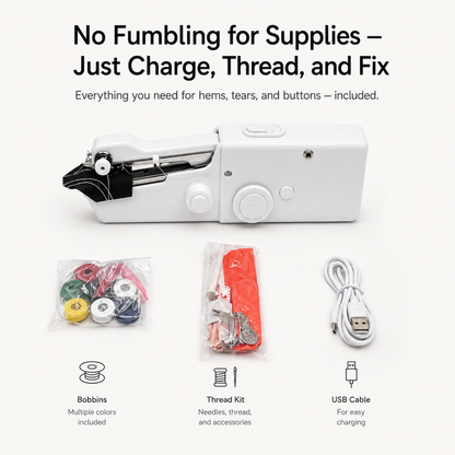 Mini Portable Handheld Sewing Machine