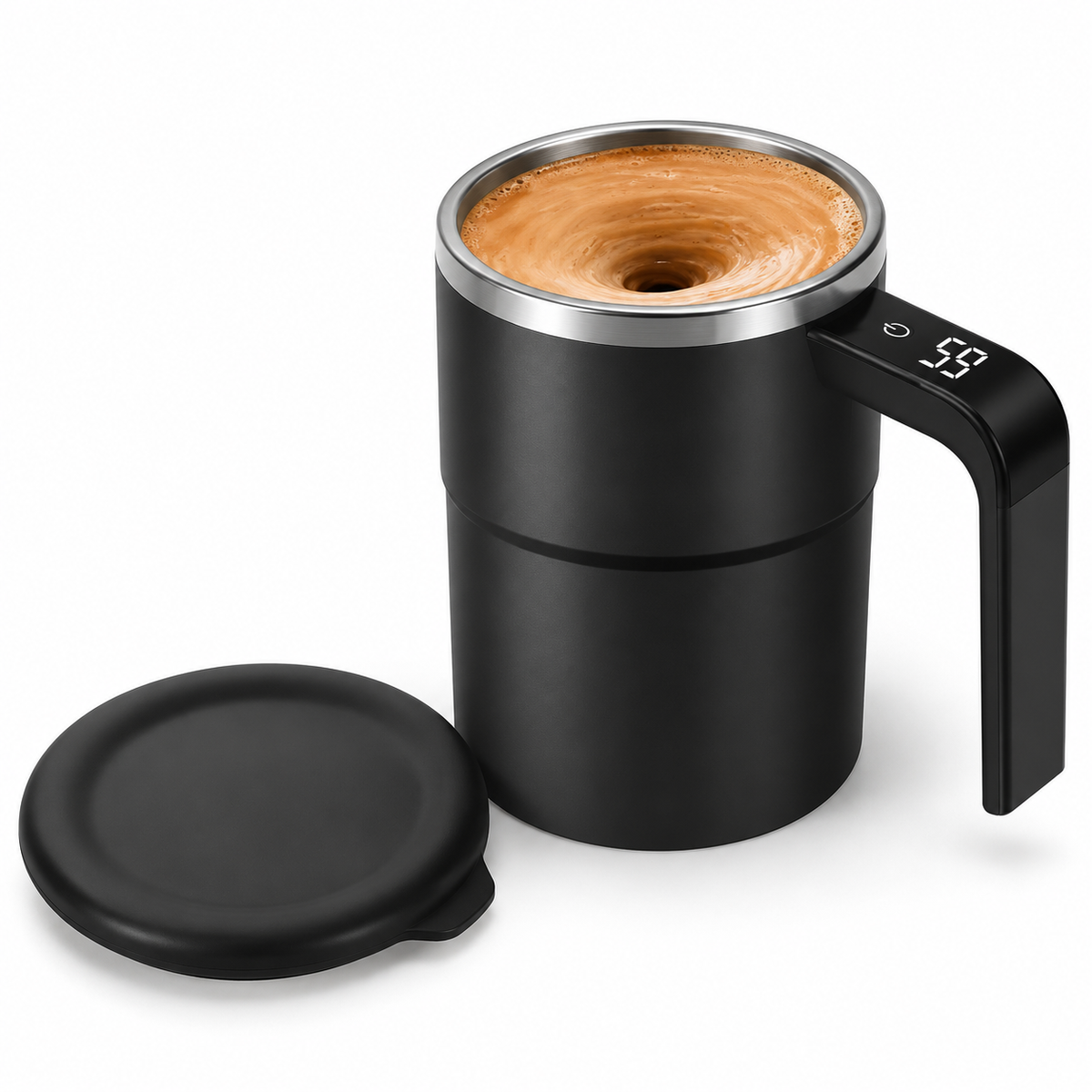 Self-Stirring Coffee Mug